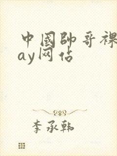 中国帅哥裸体gay网站