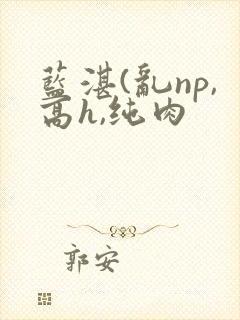 蓝湛(乱np,高h,纯肉封面