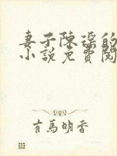 妻子陈瑶的秘密小说免费阅读