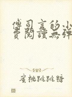 傅司言的小说免费阅读无弹窗