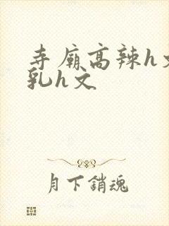 寺庙高辣h文乱乳h文