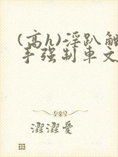 (高h)淫趴触手强制车文封面