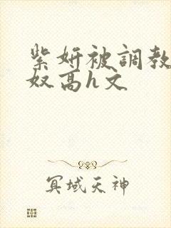 紫妍被调教成肉奴高h文