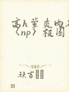 高h荤爽肉欲文〈np〉校园