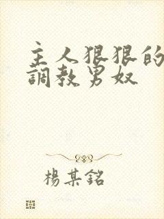 主人狠狠的惩罚调教男奴