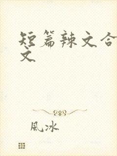 短篇辣文合集h文