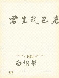 君生我已老短剧