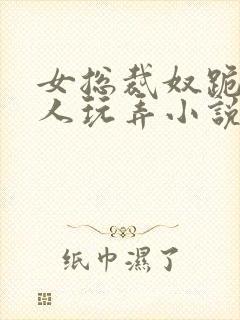 女总裁奴跪爬任人玩弄小说封面