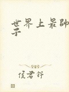 世界上最帅的虫子封面