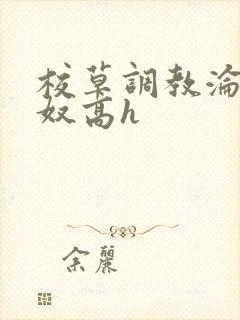 校草调教沦为肉奴高h