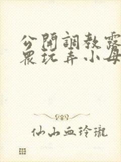 公开调教露出当众玩弄小母狗小说封面