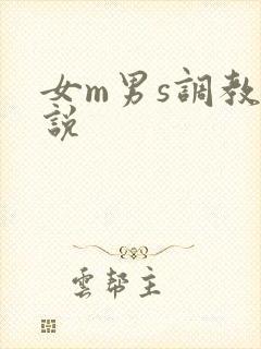 女m男s调教小说封面