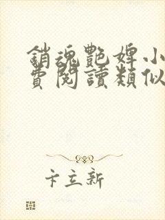 销魂艳婢小说免费阅读类似