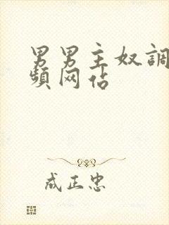 男男主奴调教视频网站