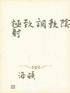 极致调教阴蒂注射