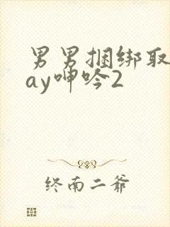 男男捆绑取精gay呻吟2