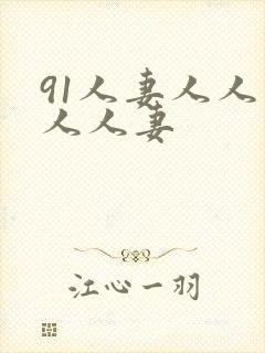 91人妻人人爽人人妻
