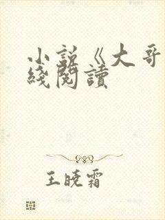 小说《大哥》在线阅读封面