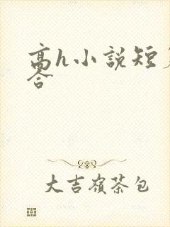 高h小说短篇百合