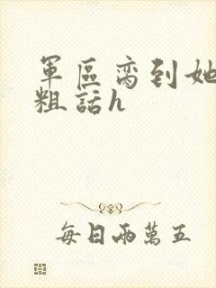 军区脔到她哭h粗话h封面