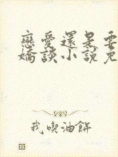 恋爱还是要双病娇谈小说免费阅读封面