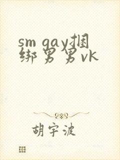 sm gay捆绑男男vk