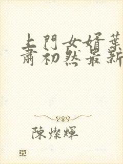 上门女婿叶辰和肃初然最新章节