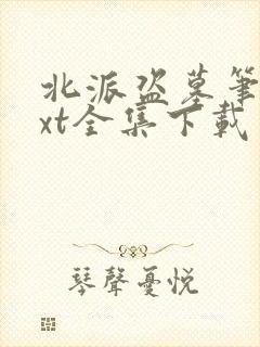 北派盗墓笔记txt全集下载完本免费