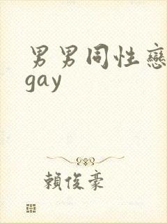 男男同性恋视频gay