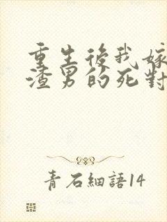 重生后我嫁给了渣男的死对头听书封面