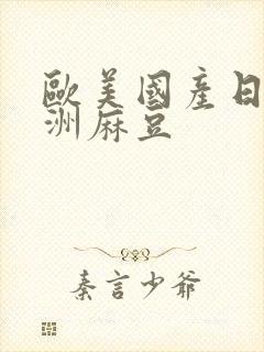 欧美国产日韩亚洲麻豆