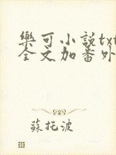 乐可小说txt全文加番外