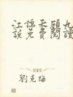 江锦禾顾九昭小说免费阅读封面