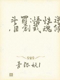 斗罗:悟性逆天,自创武魂修炼