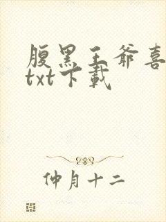 腹黑王爷喜当爹txt下载