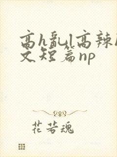 高h乱l高辣h文短篇np封面