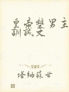 皇帝双男主挨打训诫文