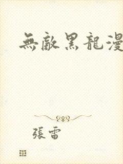 无敌黑龙漫画封面