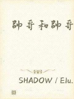 帅哥和帅哥搞基封面