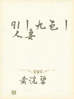 91丨九色丨丨人妻