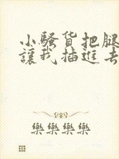 小骚货把腿张开让我插进去