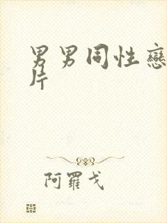 男男同性恋黄色片封面