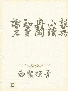 谢知冉小说全文免费阅读无弹窗