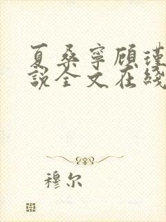 夏桑宁顾瑾琛小说全文在线阅读