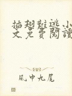 插翅难逃小说全文免费阅读无删减