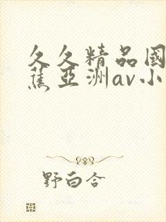 久久精品国产香蕉亚洲av小说