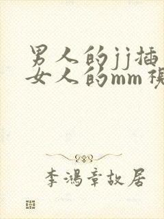 男人的jj插入女人的mm视频