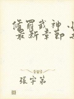 修罗武神 小说 最新章节 无弹窗