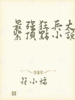 最强狂兵大红大紫顶点小说