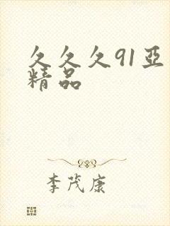 久久久91亚洲精品